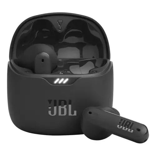 Auriculares Jbl Tune Flex Bluetooth Blanco Color Negro