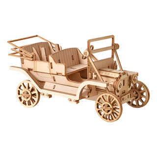 Rompecabezas 3d De Madera Modelo: Carro Rompecabezas 3d De Madera Modelo: Carro