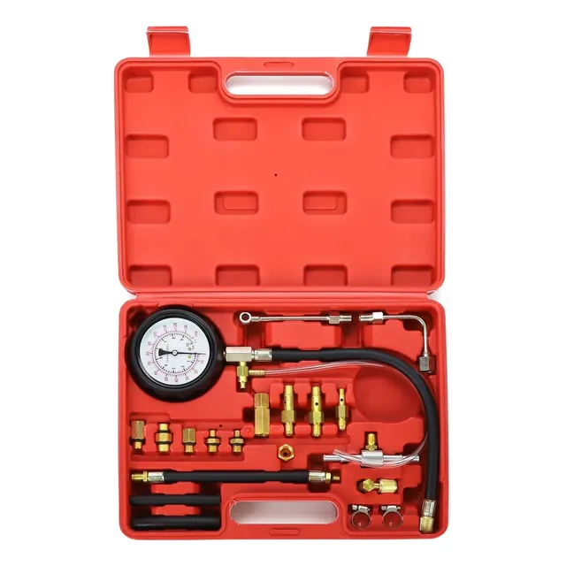 Kit Medidor Manometro Presion Bomba Gasolina Inyeccion 20pcs
