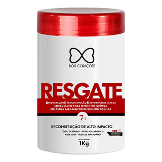 Máscara 1kg Resgate Reconstrução Alto Impacto Dois Corações Máscara 1kg Resgate Reconstrução Alto Impacto Dois Corações