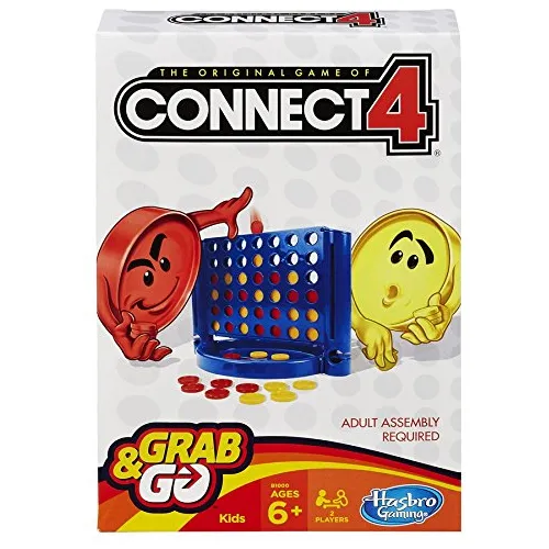 Juego Grab And Go Hasbro Connect 4