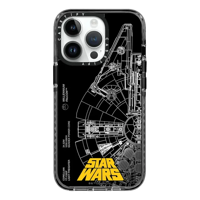 Case iPhone 15 Pro Max Star Wars Halcón Milenario