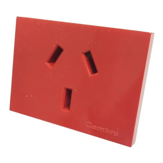 Modulo Toma 10a Rojo Cambre 7604