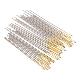 30pcs Pines De Coser A Mano Ojo Extralargo Eje Grueso De 30pcs Pines De Coser A Mano Ojo Extralargo Eje Grueso De