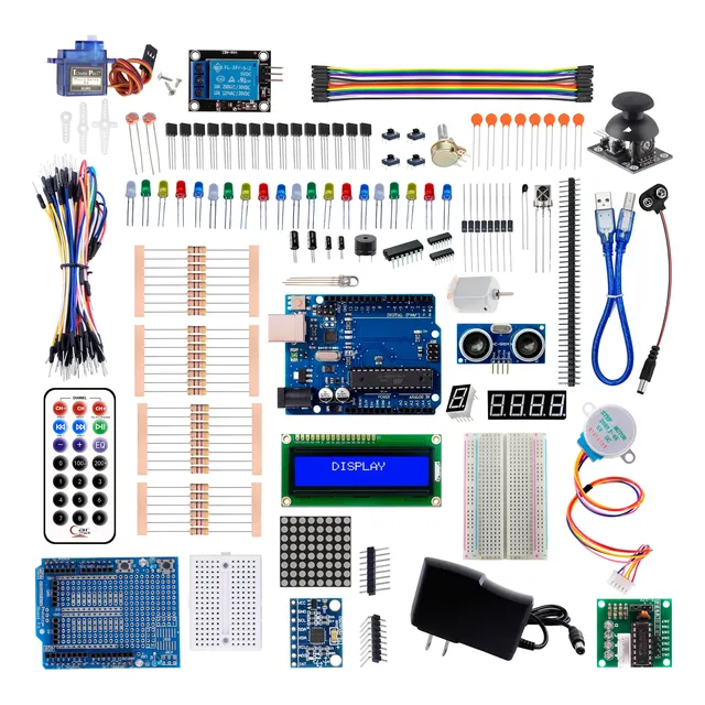 Kit Tecneu Pro Ultimate 160 Componentes Compatible Arduino