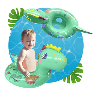 Inflable Dinosaurio Bebé Verde Salvavidas Flotador Asiento Inflable Dinosaurio Bebé Verde Salvavidas Flotador Asiento