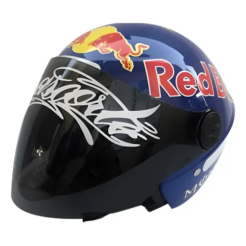 Capacete Redbull Motocross Dh, Fr Bike Moto + Óculos Brinde