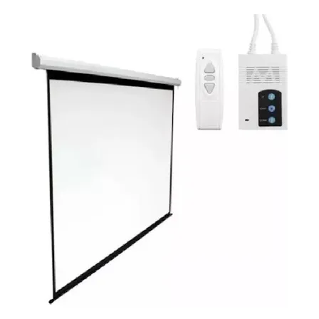 Telon Mural Eléctrico 2.00x1.50 Para Optoma Uhd55