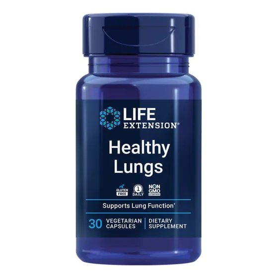 Suplemento De Apoyo Pulmonar Life Extension Healthy Lungs