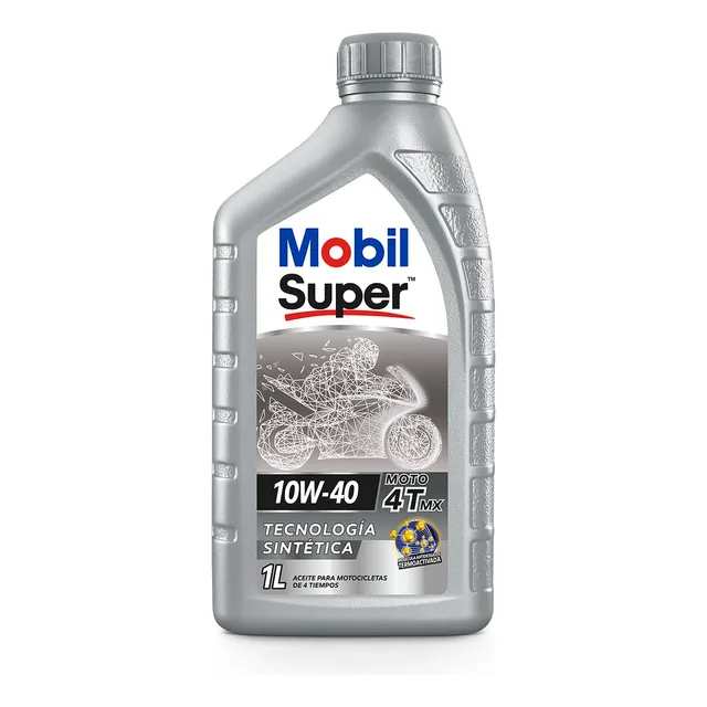Aceite Mobil Super 10w40 4t Mx Semi-sinterico Original
