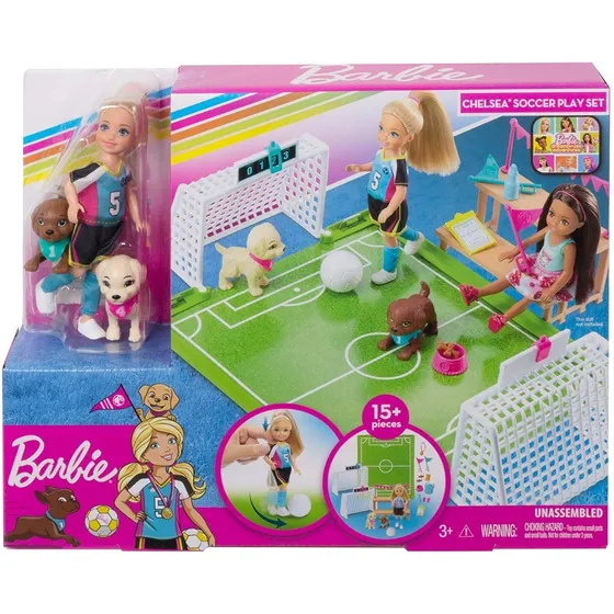 Barbie Chelsea Futbolista 