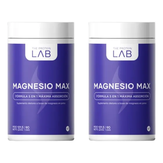 Magnesio Max Formula 5 En 1 The Protein Lab | 180 Días