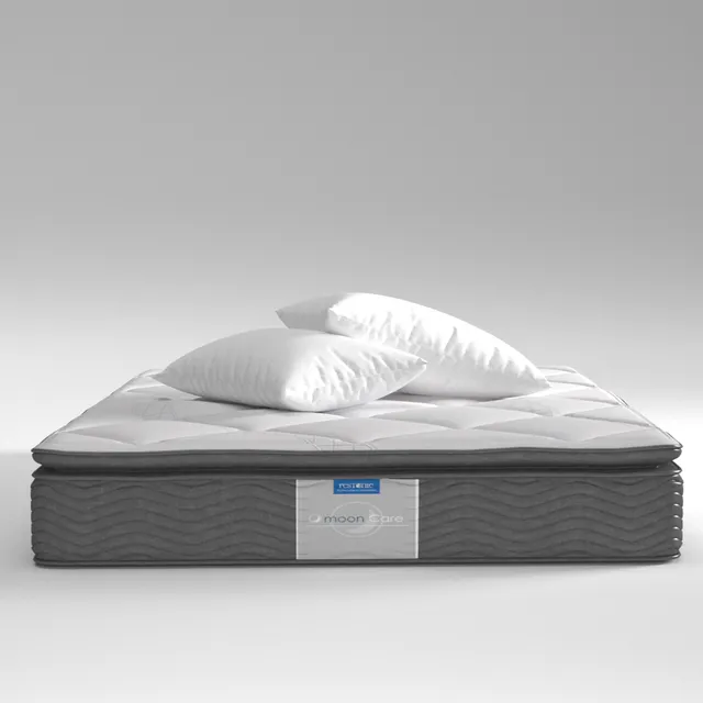 Colchón Restonic King Size Moon Care Noasoft Tecnología Freshdream Ortopedic +2 Almohadas Premium