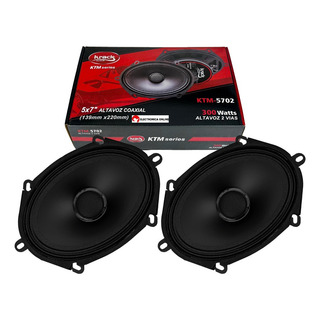 Par De Bocinas 5x7 Coaxiales 2 Vias Krack Audio 300 Watts Par De Bocinas 5x7 Coaxiales 2 Vias Krack Audio 300 Watts