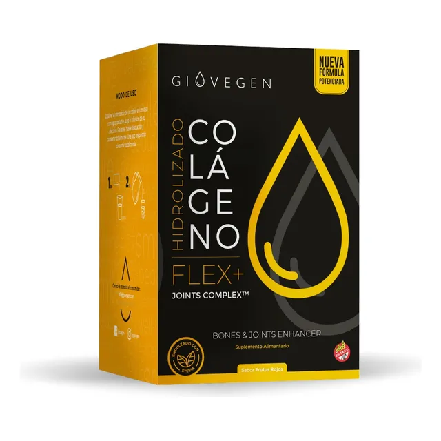  Colageno Hidrolizado Flex+ Giovegen Huesos Y Articulaciones