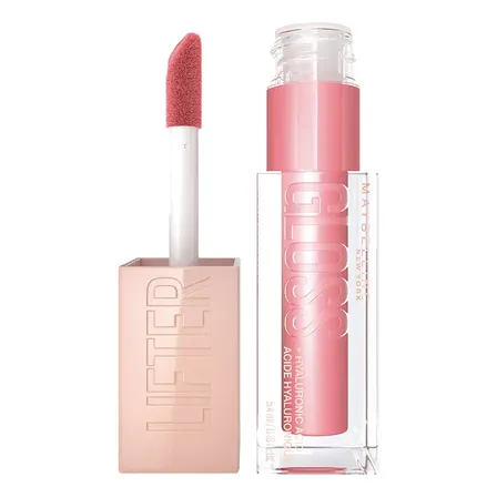 Brilho Labial Com Ácido Hialurônico Promove Lábios Volumosos Hidratados E Cheios De Brilho Com Aplicador Xl Para Make Glow Maybelline Ny Lip Lifter Gloss Cor Silk 5.4ml 004 Silk