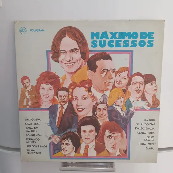 Lp Máximo De Sucessos Nacional Usado 1984 Ronnie Von Odair