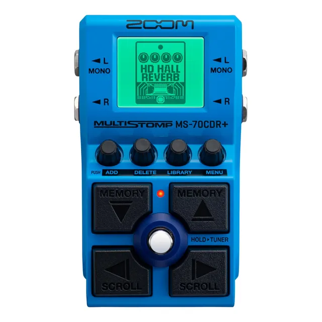 Pedal De Efectos Para Guitarra Multistomp Zoom Ms-70cdr+ W