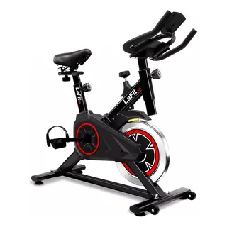 Bicicleta Ergométrica Lafit Pro Spinning 4kg Ajuståvel Bicicleta Ergométrica Lafit Pro Spinning 4kg Ajuståvel
