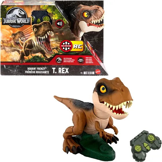 Jurassic World Tirannosaurus Rex Rc Control Remoto Sonidos