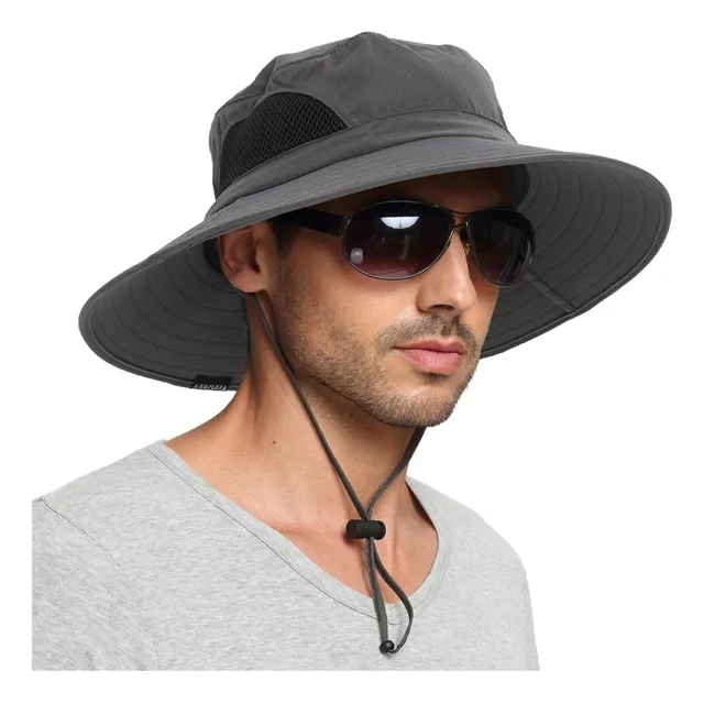 Sombrero De Pesca Con Protección Solar Upf 50, Impermeable