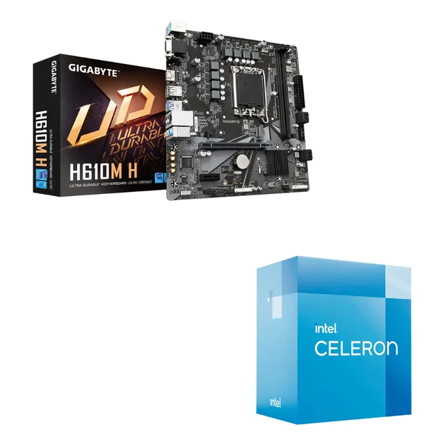 Kit Actualizacion Intel Celeron G6900 H610 Ddr5 Kt