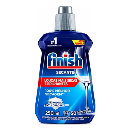 Finish Secante para Lava Louças e Abrilhantador 250ml