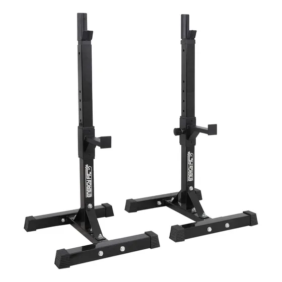 Rack Sentadillas Soporte Gym Pecho Squat Hombros Regulable