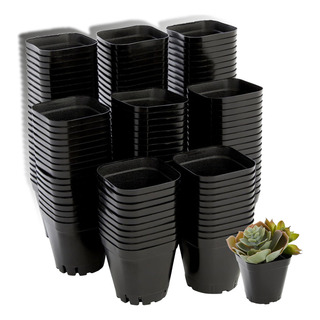 100 Piezas Maceta 3 Pulgadas Negras Flexibles Matec Plastico 100 Piezas Maceta 3 Pulgadas Negras Flexibles Matec Plastico
