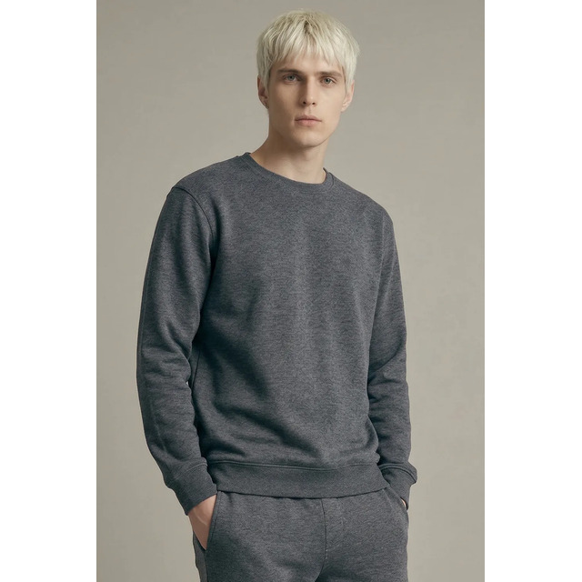 Moletom Masculino Leve Gola Careca Polo Wear Mescla Escuro M Mescla Escuro Moletom Masculino Leve Gola Careca Polo Wear Mescla Escuro M Mescla Escuro