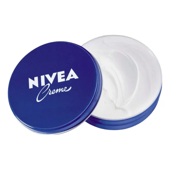 Creme Hidratante Nivea Lata Azul 150ml Rosto Corpo Mãos Pés