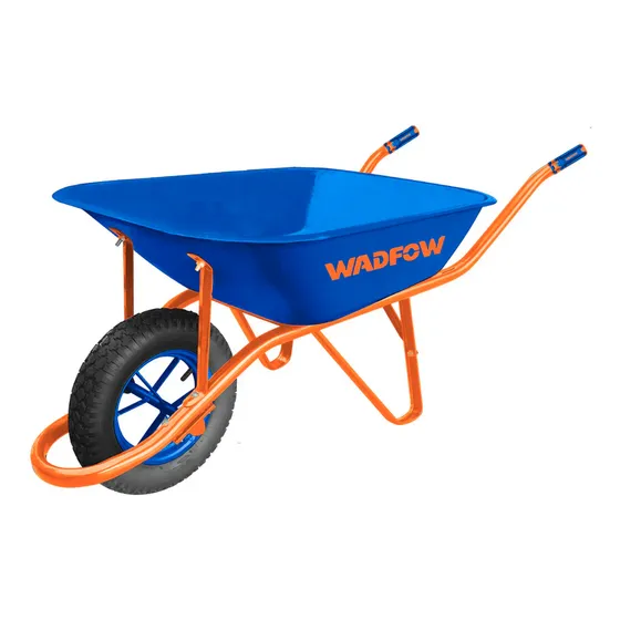Carretilla Wadfow 130kg 65lt Rueda Neumática - Wwb1f01 Azul