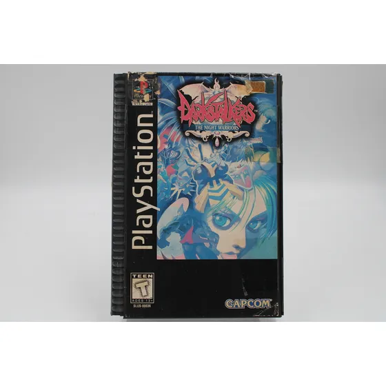 Jogo Ps1 - Darkstalker: The Night Warriors Long Box (1)