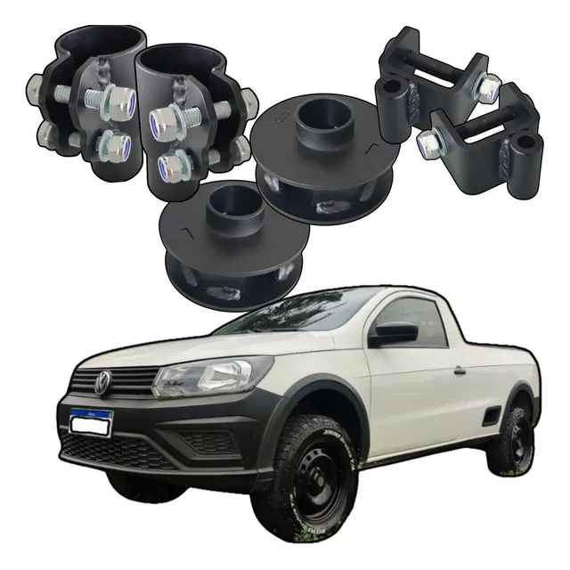 Kit Calços Lift Completo Suspensão Saveiro 2009 A 2025
