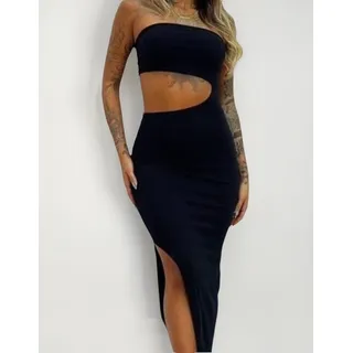 Vestido Longo Grécia Canelado Tomara Que Caia 1 Fenda Vestido Longo Grécia Canelado Tomara Que Caia 1 Fenda