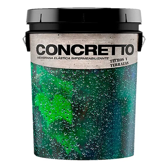 Membrana Liquida Elastomerica Concretto Plus 24kgs