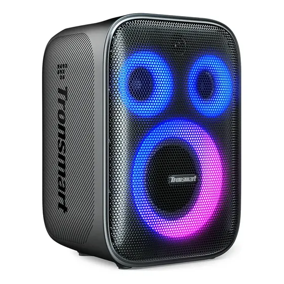 Bocina Tronsmart Halo 200 Halo 200 portátil con bluetooth negro | Cuotas sin interés