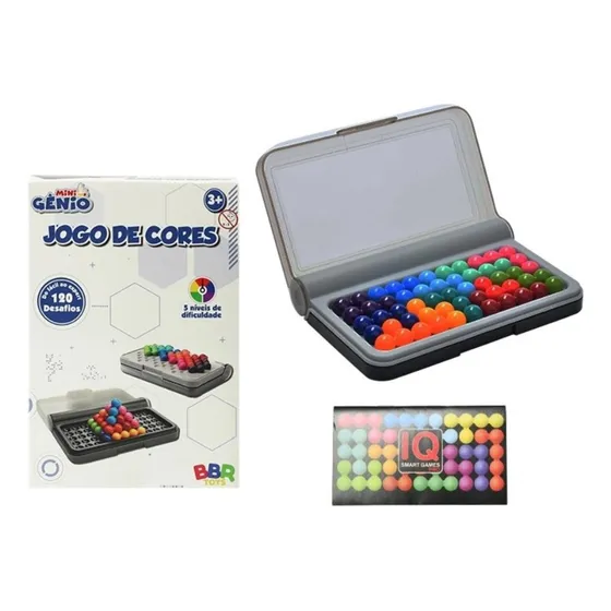 Jogo De Cores Mini Gênio Tetris - Bbr Toys