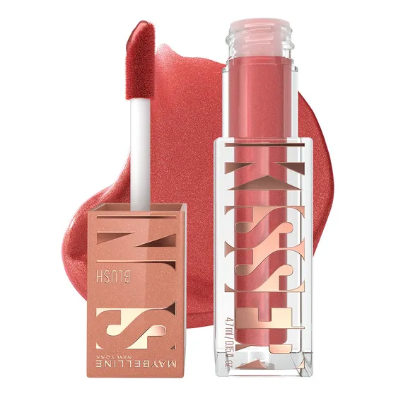 Maybelline Blush líquido Sunkisser Tono 06 City Sizzle, 4.7ml - Rubor líquido formulado con Vitamina E, Ruboriza, broncea e ilumina, dura hasta 12H