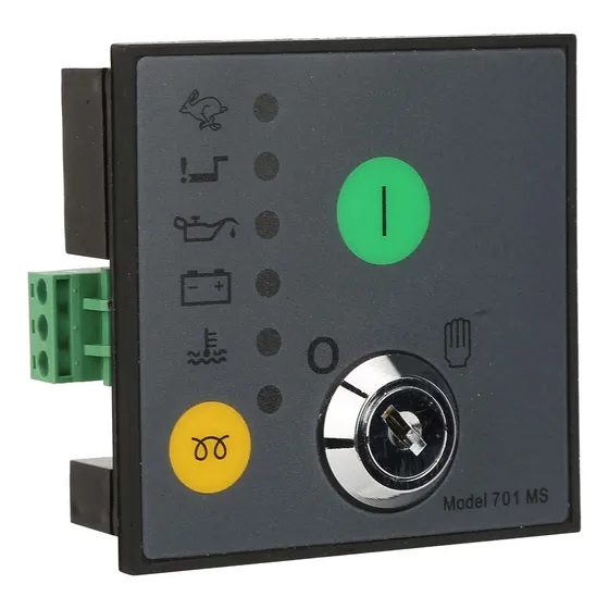 Panel De Control Del Controlador Electrónico Del Generador D