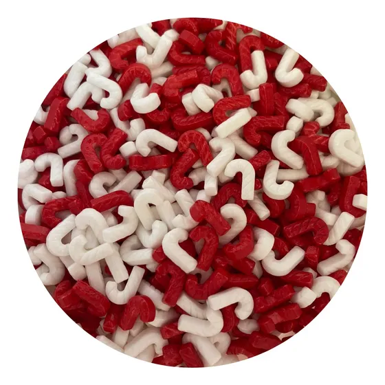 Sprinkles Navidad Bastones Confite Cupcakes Reposteria