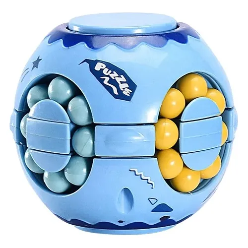 Cubo Mágico Gira Juguete Antiestrés Sensorial Para Autismo
