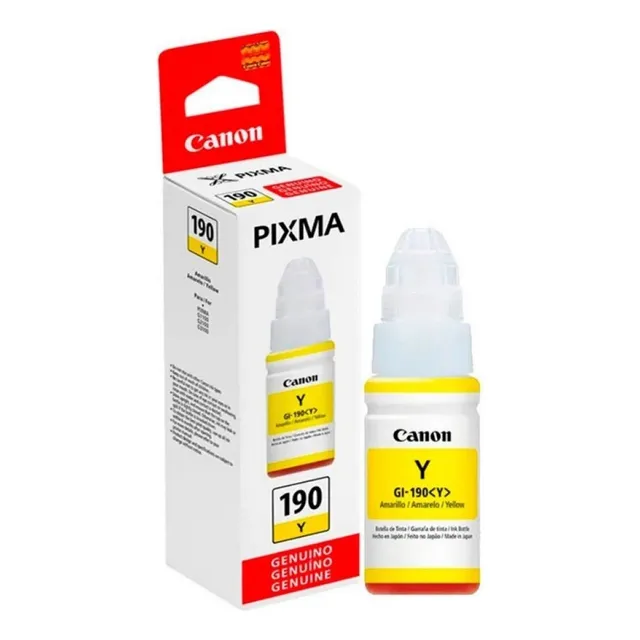 Tinta Amarillo Canon Original Para Sist Continuo G2100/g3100