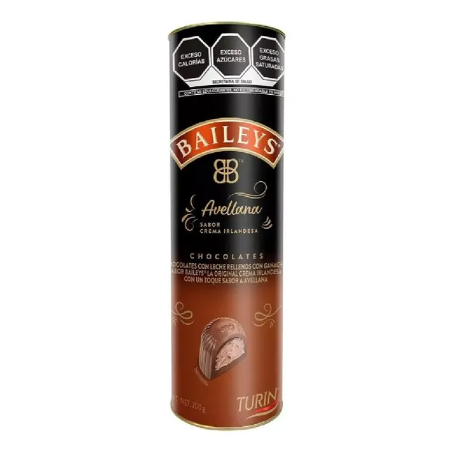 Chocolates Turin Baileys Avellana Tubo 200g