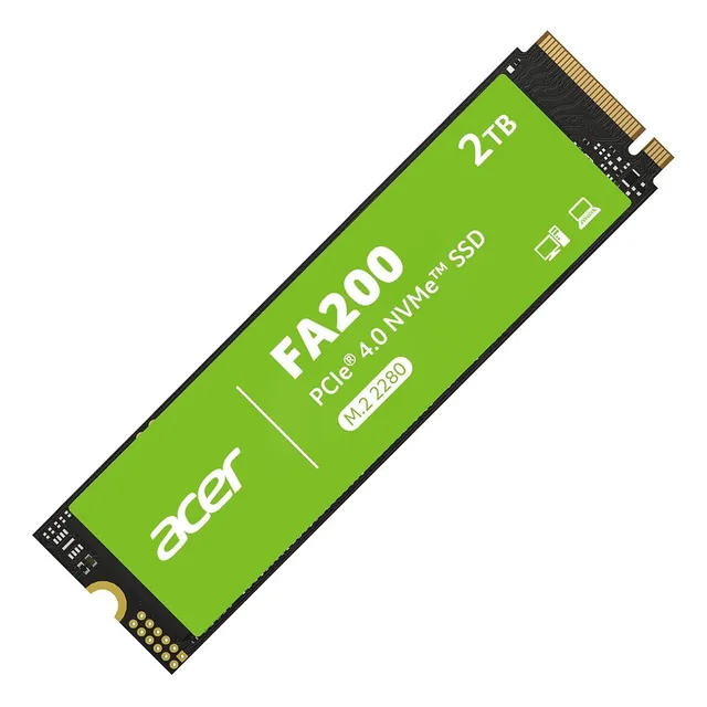 M.2 2280 Ssd 2 Tb Acer Fa200 Nvme Pcie 4.0 Solido Laptop Pc