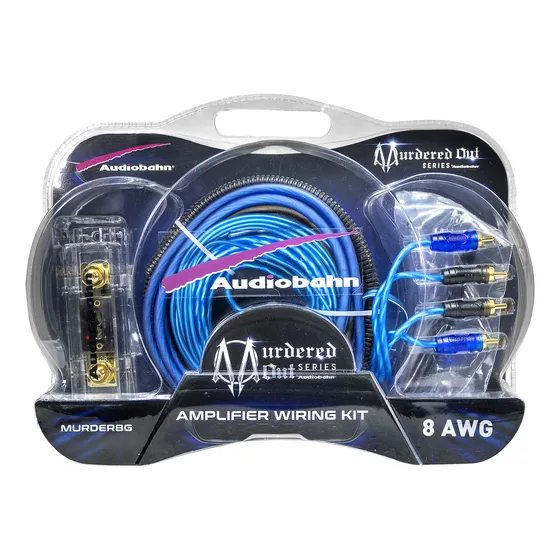 Kit De Instalacion Calibre 8 Para Auto Audiobahn Murder8g