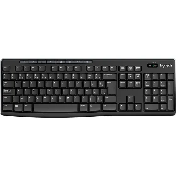 Teclado Sem Fio Logitech K270 Multimídia Unifying Abnt2
