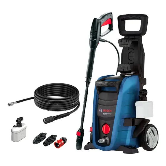 Lavadora de alta pressão 1700w 2000psi Bosch GHP 200 color azul