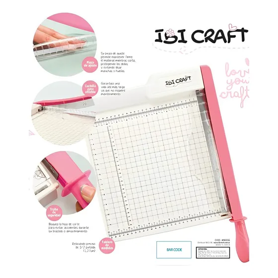 Guillotina Manual Para Papel Ibi Craft Crafter 30 X 30 Cms