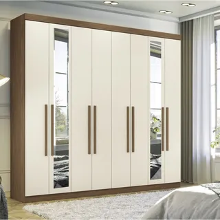 Guarda-roupa Santos AndirĂĄ Master Master New Cor JatobĂĄ/areia Com 8 Portas Guarda-roupa Santos AndirĂĄ Master Master New Cor JatobĂĄ/areia Com 8 Portas